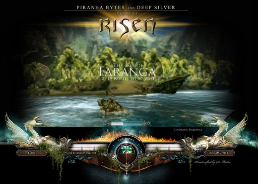 Сайт “Risen” приглашает игроков оценить первые приключения.