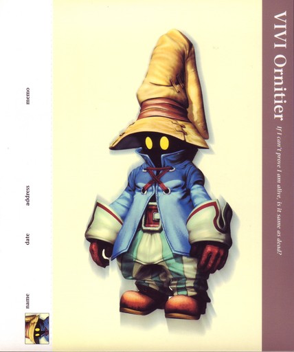 Final Fantasy IX - [Artbook] Final Fantasy IX Post Card Book