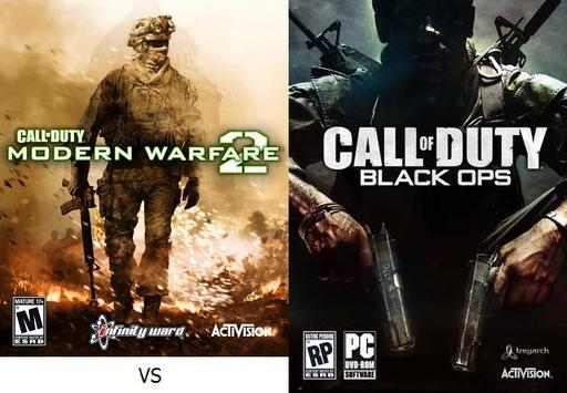 Call of Duty: Black Ops - Modern Warfare 2 vs Black Ops
