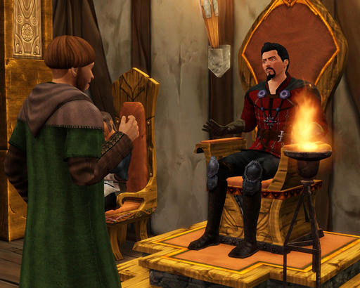 Sims Medieval, The - Конкурс «Я - Король» Назад в будущее!