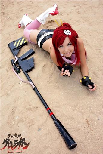 Обо всем - [Best Anime Cosplay] Подборка косплея с Ёко Литтнер (Gurren Lagann)