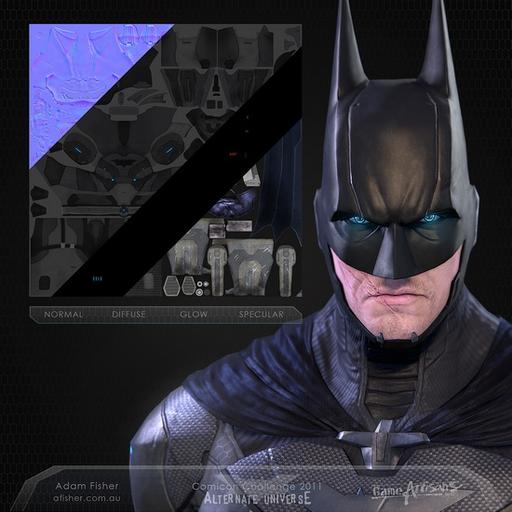 Batman: Arkham City - Бэтмен от Адама Фишера