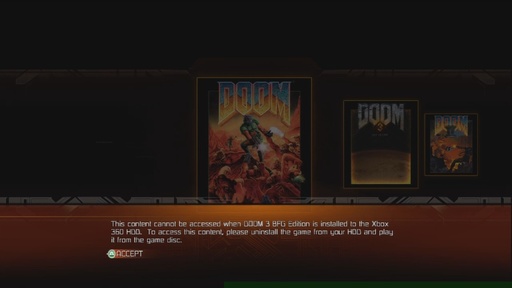 Gamer Club - Установка Doom 3: BFG Edition на Xbox 360 делает невозможным запуск Doom 1 и 2