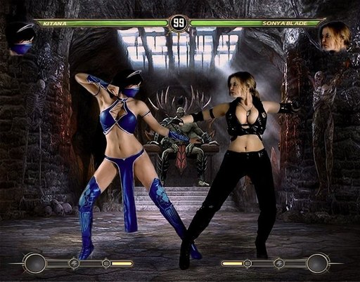 Mortal Kombat - Косплей Сони Блейд от Оксаны Орловой.